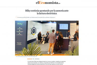 Bilky in El Economista: “We are still committed to consultancy in the face of electronic invoicing”.”